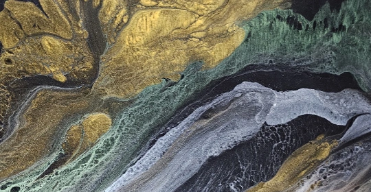 pardoseli epoxidice cu pigment metalic